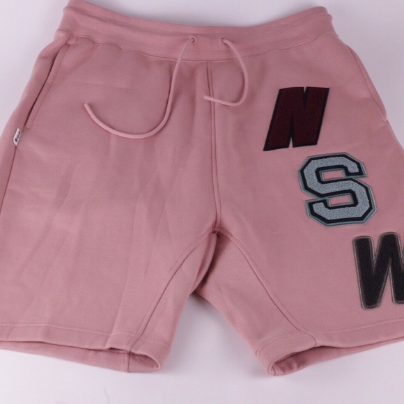 Nike NSW Fleece Shorts Rust Pink Men's Size Large - Picture 6 of 7